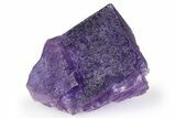 Deep Purple Cubic Fluorite Crystal Cluster - Cave-In-Rock #260208-1